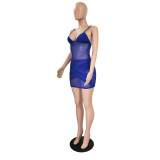 Sexy Mesh See Through Night Club Dress (With Briefs) GCNF-0171