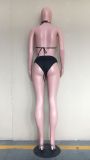 Sexy Mesh See Through Club Dress+Lingerie 3 Piece Sets ORY-Y5190