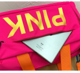 PINK Letter Travel Sports Portable Shoulder Storage Bag GBRF-167
