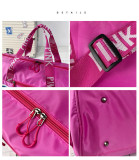 PINK Letter Travel Fitness Portable Shoulder Storage Bag GBRF-174