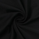 Plus Size Black Hot Drilling Cross Strap Night Club Dress NY-2316