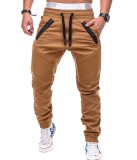 Men's Tether Double Zipper Casual Pants FLZH-8812