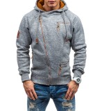 Men Fashion Side Zipper Hooded Sweatshirts  FLZH-ZW75