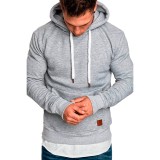 Men's Solid Color Outdoor Fitness Casual Sports Sweatshirts FLZH-ZW52