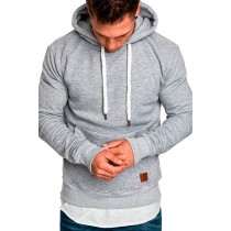 Men's Solid Color Outdoor Fitness Casual Sports Sweatshirts FLZH-ZW52
