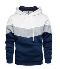 Street Casual Colorblock Hooded Sports Sweatshirt FLZH-ZW105