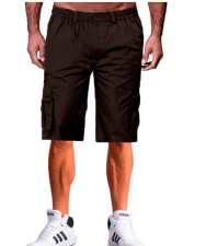 Men's Casual Outdoor Fitness Pocket Loose Straight Shorts FLZH-ZK80