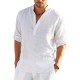 Men's Loose Casual Solid Color Top FLZH-ZT167