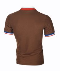 Men's Patchwork Lapel Short Sleeve POLO FLZH-ZT55