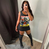 Sexy Sleeveless Slim Mini Dress GLF-07029