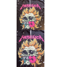 Casual Printed V Neck Hole Hip Hop T-Shirt MDF-5313