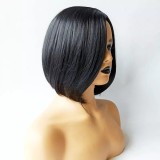 Inclined Part Short Straight Bob Wigs BMJF-K121
