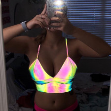 Sexy Laser Reflective Camisole XEF-T1733920