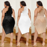 Sexy Party Nightclub Hot Diamond Dress GOSD-OS6781