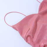 Sexy Ruched Spaghetti Strap Night Club Dresses FL-22285