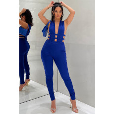 Fashion Sexy Hollow Sleeveless Jumpsuits GOSD-OS6535