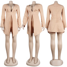 Sexy V Neck Long Sleeve Romper NY-10240