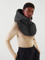 Fashion Versatile Clothing Accessories Hooded Zipper Vest ZSD-0512
