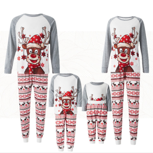Christmas Clothes Top+Pants Family Matching Parent-Child Outfit YLDF-922