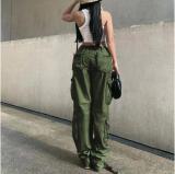 Casual Pocket Cargo Pants XCFF- 13156