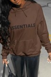 Fashion Trend Letters Hooded Sweatshirt GSMJ-1100