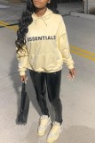 Fashion Trend Letters Hooded Sweatshirt GSMJ-1100