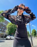 Sexy Hollow Out Loose Knit Sweater ZSD-0246