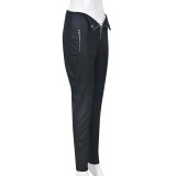 Fashion Zipper Casual Pants GBTF-7555