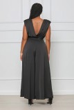Casual Sleeveless Loose Wide Leg Jumpsuit GYLY-9913