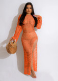 Hand Knitted Tassel Beach Dress TR-1251