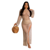 Hand Knitted Tassel Beach Dress TR-1251