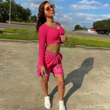 Casual Sport Long Sleeve Two Piece Set GLF-08125