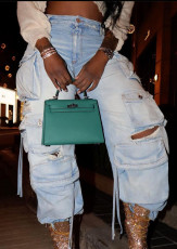 Fashion Denim Retro Casual Jeans MEM-88483