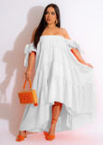 Sexy Off Shoulder Maxi Dress GFDY-1235