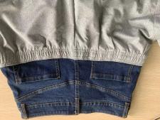 Fashion Denim Patchwork Loose Pants ZDF-31282
