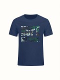 Summer Letter Print Short Sleeve T Shirt SH-390562