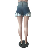 Denim Multi-Pocket Gradient Shorts MEM-88507