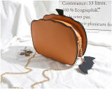 Halloween Fashion Chain Pumpkin Bag HCFB-3273