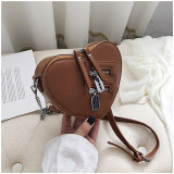 Love Chain PU Shoulder Small Crossbody Bag HCFB-266805