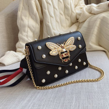 Bee Fashion Shoulder Crossbody Small Square Bag HCFB-AL-650157656563
