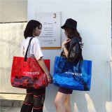 Transparent Jelly Large Shoulder Bag HCFB-206004