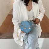 Chain Embroidery Shoulder Crossbody Bag HCFB-30707