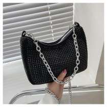 Chain Bright Diamond Bandbag Crossbody Bag HCFB-285006