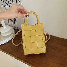 Plait Cell Phone Tote Small Square Bag HCFB-212123