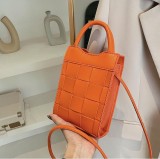 Plait Cell Phone Tote Small Square Bag HCFB-212123