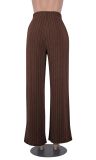 Solid Color Loose Straight Pant MZ-2814