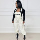 Loose Fashion Drawstring Jumpsuit Back Pants TK-6305