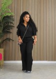 Padded Thickened Sports Loose Sweatshirt 2 Piece Set AIL-258