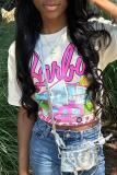 Print Short Sleeve T Shirt GXJL-90072