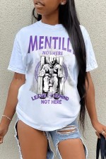 Fashion Print T Shirt GXJL-41010
